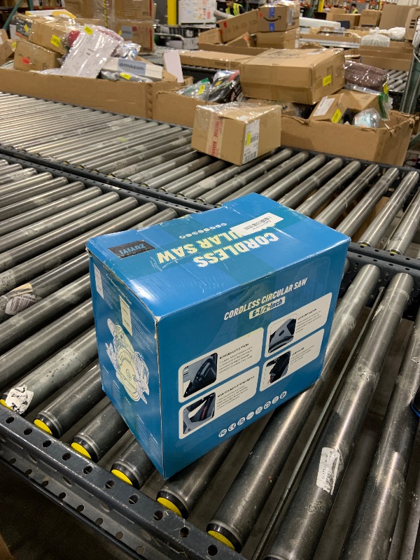 Photo 1 of ZUYIYI Cordless Circular Saw 6-1/2" for Makita 18V Battery (Not Inclued), 4500RPM Power Circular Saws w/Laser Guide, 0-45° Bevel Capability, Max 2-3/16" Depth, Electric Saw for Wood Plastic