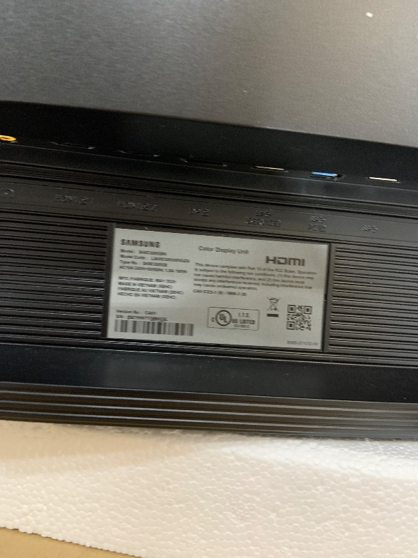 Photo 1 of SAMSUNG 49" Odyssey G9 (G95C) Series DQHD 1000R Curved Gaming Monitor, 240Hz, 1ms(GtG), DisplayHDR 1000, AMD FreeSync Premium Pro, Eye Saver Mode, Auto Source Switch+, LS49CG950ENXZA, 2024