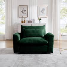 Photo 1 of MISSING PIECES** CLOUDIES ARMREST WITH 2 PILLOWS GREEN