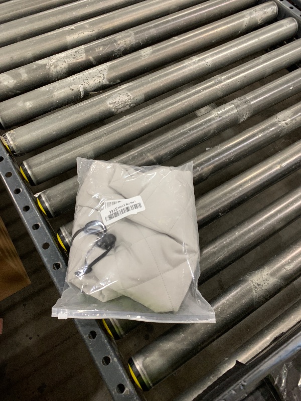 Photo 1 of Small Indoor Air Conditioner Cover Window AC Unit Cover with Drawstring Double Insulation for Inside(17"x13"x3.5")