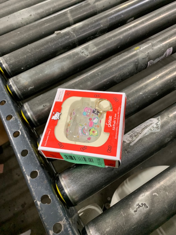 Photo 1 of Sonix x Sanrio Case for AirPods Pro 2 & Pro 1 (1st/2nd Gen) - Hard Shell Cover with Keychain, Wireless Charging | Hello Kitty & Friends Stickers