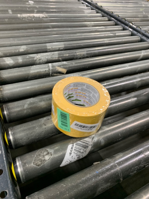 Photo 1 of FrogTape 225 Gold Moderate Temperature Performance Grade Masking Tape, Medium-High Adhesion, 72mm x 55m, 2 Rolls per Pack