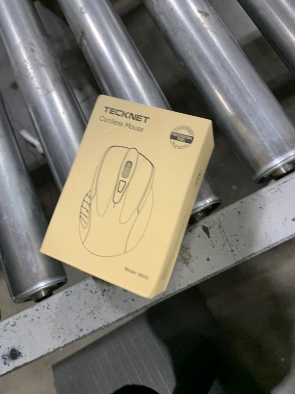 Photo 1 of TECKNET Wireless Mouse for Laptop, Silent Mouse Quiet Click, Computer Mouse Wireless, 6 Adjustable 4000 DPI Computer Mice - Purple
