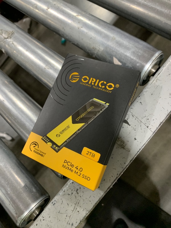 Photo 1 of ORICO 2TB NVMe SSD PCIe 4.0 - Up to 7000MB/s, M.2 2280 Internal Solid State Drive, Fast Heat Dissipation, Compatible with macOS Windows for Gamers and Creators-O7000