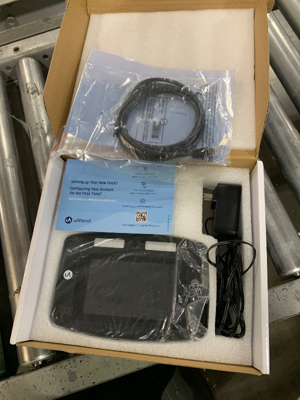 Photo 1 of uAttend Touch-Free Voice Control and Facial Recognition Time Clock System for Employees and Small Businesses (DR2000)