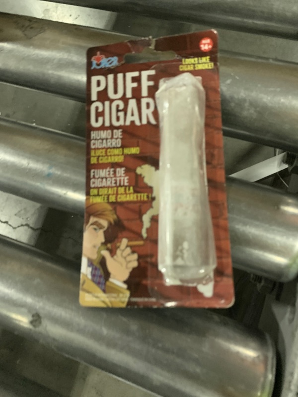 Photo 1 of Loftus International Joker Large Fake Puff Cigar Costume, One Size, Brown