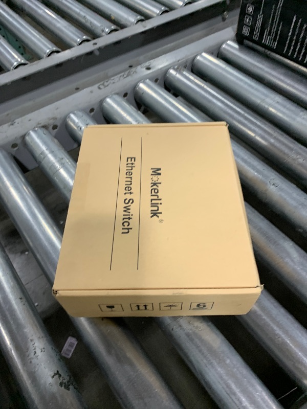 Photo 1 of MokerLink 11 Port PoE Switch with 9 Port PoE+, 2 Fast Ethernet UpLink, 10/100Mbps, 120W 802.3af/at PoE, Fanless Plug & Play Network Switch