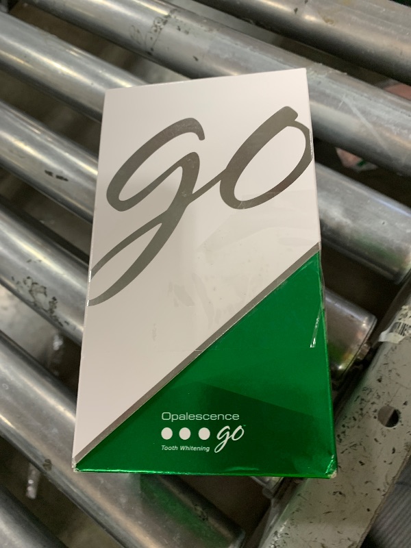 Photo 1 of Opalescence Go 15- Prefilled Teeth Whitening Trays - 15% Hydrogen Peroxide - (10 Treatments) Made by Ultradent Products. Teeth Whitening Kit -Mint - 5194-1
