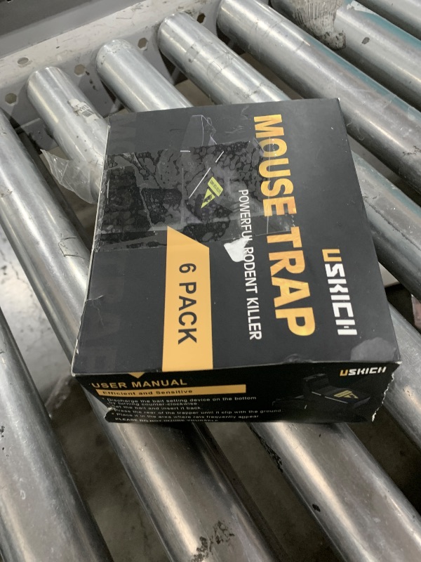 Photo 1 of 6 Pack Mouse Traps Indoor for Home,Mice Traps for House,Reusable Mouse Trap That Work,Small Mice Catchers for Home Indoor, Quick Set Mousetraps Effective