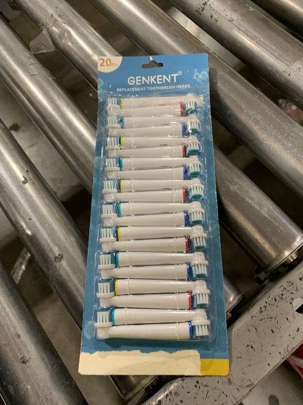 Photo 1 of Replacement Toothbrush Heads Compatible with Oral-B Braun, 20 Pcs Professional Electric Toothbrush Brush Heads for Oral B Replacement Head Refill Pro 500/1000/1500/3000/3757/5000/7000/7500/8000
