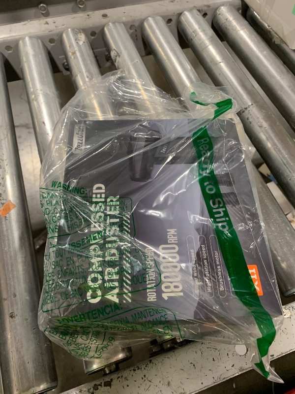 Photo 1 of missing vacuum----------all other items included ------------Zezzofan Compressed Air Duster-180000RPM Ultra Powerful Electric Air Duster, 3-Gear Adjustable High Speed Brushless Motor Air Blower for Dust Cleaning PC/Keyboard/Car