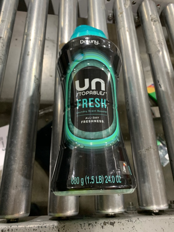 Photo 1 of Downy Unstopables In Wash Scent Booster Beads, Fresh Scent, 24 oz, Laundry Beads for Odor Protection (Packaging May Vary)