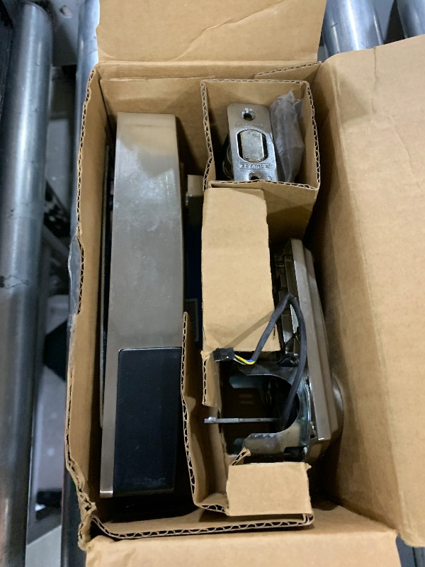 Photo 1 of SCHLAGE BE469ZP CEN 619 Connect Smart Deadbolt With Alarm Inbuilt Century Trim In Satin Nickel