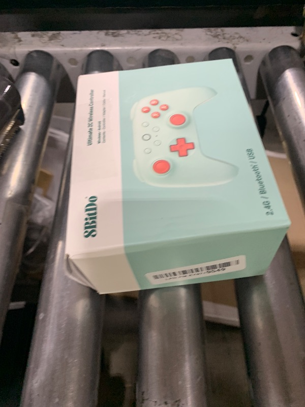 Photo 1 of 8BitDo Ultimate 2C Wireless Controller for Windows PC and Android, with 1000 Hz Polling Rate, Hall Effect Joysticks and Triggers, and Remappable L4/R4 Bumpers (Mint)