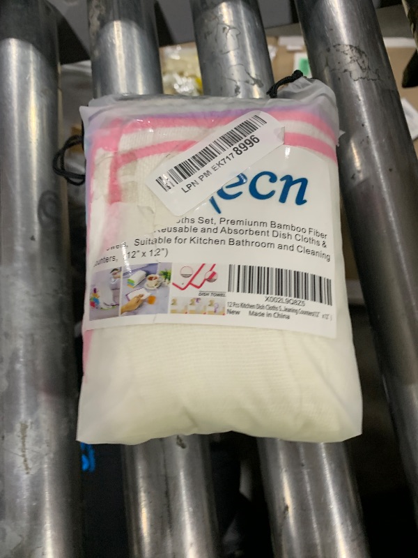 Photo 1 of 10-Piece Kitchen Dish Cloths Set, Reusable and Highly Absorbent Dishcloth Towels for Kitchens, Bathrooms and Cleaning Counters.