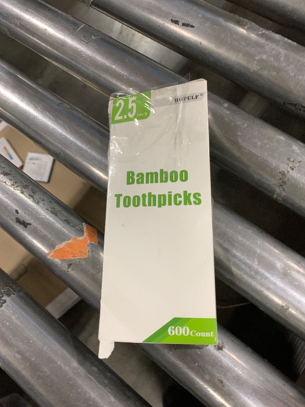Photo 1 of 600 Count Bamboo Toothpicks for Teeth Cleaning, Appetizer, Olive, Barbecue, Fruit, Double-Points Wooden Toothpick.