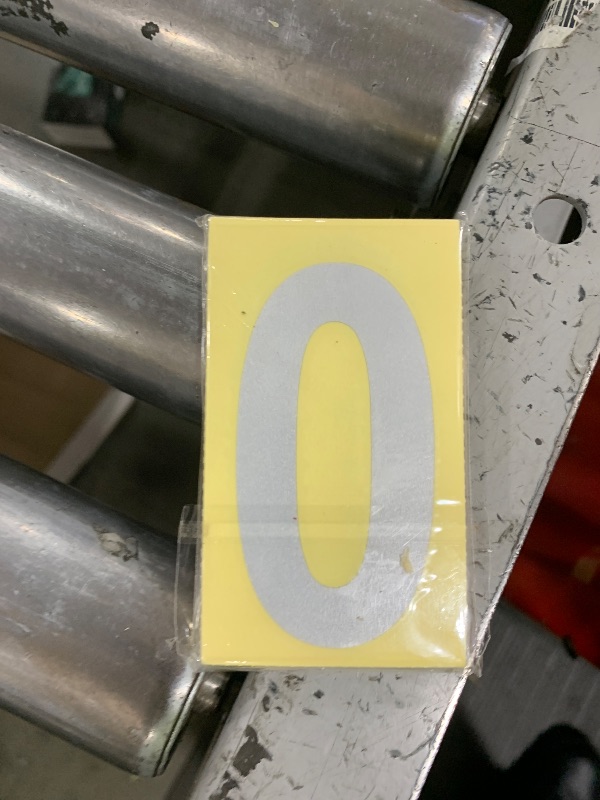 Photo 1 of Reflective Mailbox Numbers for Outside - 30 Pcs Waterproof Mailbox Numbers Stickers, Large 3 Inch Self Adhesive 0-9 Vinyl Number for Mailbox, Door, Garbage Bins, Address Number (White)