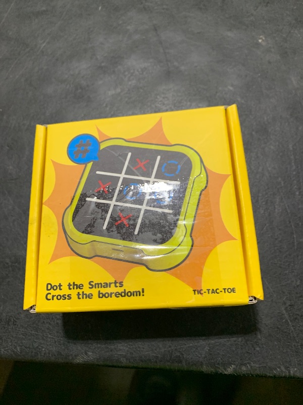 Photo 1 of Electronic Tic Tac Toe Game, 4-in-1 Handheld Digital Tic Tac Toe Bolt Game, Portable Travel Learning Toy for Kids & Adults, Educational Memory Games for Ages 3+, Ideal Gift for Boys Girls, Pink