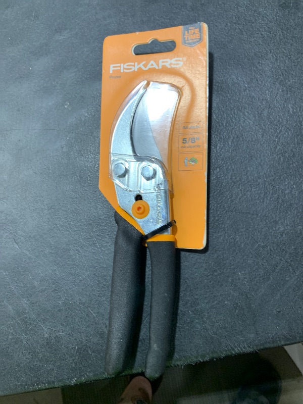 Photo 1 of Fiskars Bypass Pruning Shears, 5/8-Inch Cut Capacity Garden Clippers, Gardening Scissors with Sharp, Rust Resistant Steel Blade