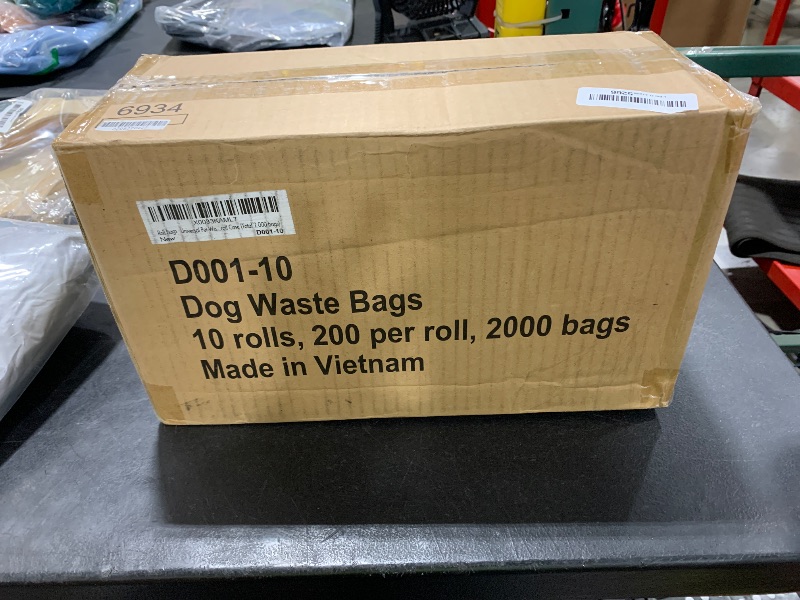 Photo 1 of Zero Waste USA 2,000 Commercial Grade Dog Waste Station Refill Roll Bags - (Most Popular) - 40% Thicker than competitor brands - Fits Any Dog Waste Station - 10 Rolls of 200 bags per roll