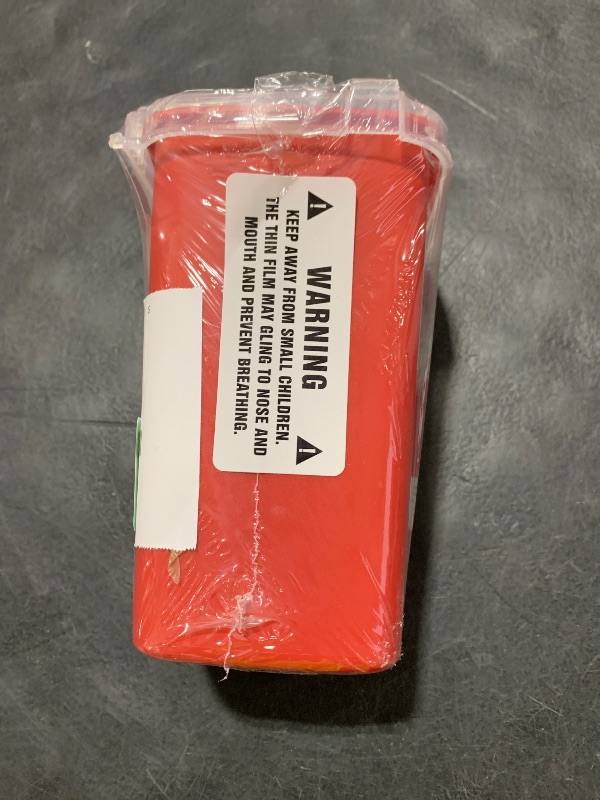 Photo 1 of Alcedo Sharps Container for Home Use 1 Quart (1-Pack) | Biohazard Needle and Syringe Disposal | Small Portable Container for Travel and Professional Use