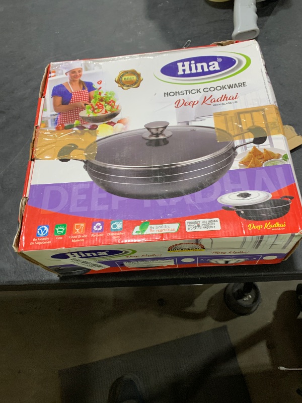 Photo 1 of Tanish Trading Triply Stainless Steel Honeycomb Pattern Stainless Steel Wok with Honeycomb Pattern, 24cm, 2.1 Liter Capacity, Scratch Resistant, Gas & Induction Compatible, Silver