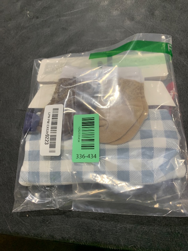 Photo 1 of Hudson Baby Unisex Baby Cotton Bib and Sock Set, Cowboy, One Size