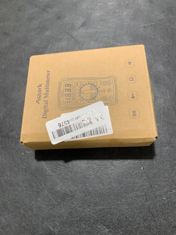 Photo 1 of Digital Multimeter Voltage Tester, Assark 2000 Counts Multimeter Measure AC DC Voltage DC Current, Meter Tester Test Volt Ohm Amp Diode Continuity, Resistance, Backlit LCD Display, Data Hold Function