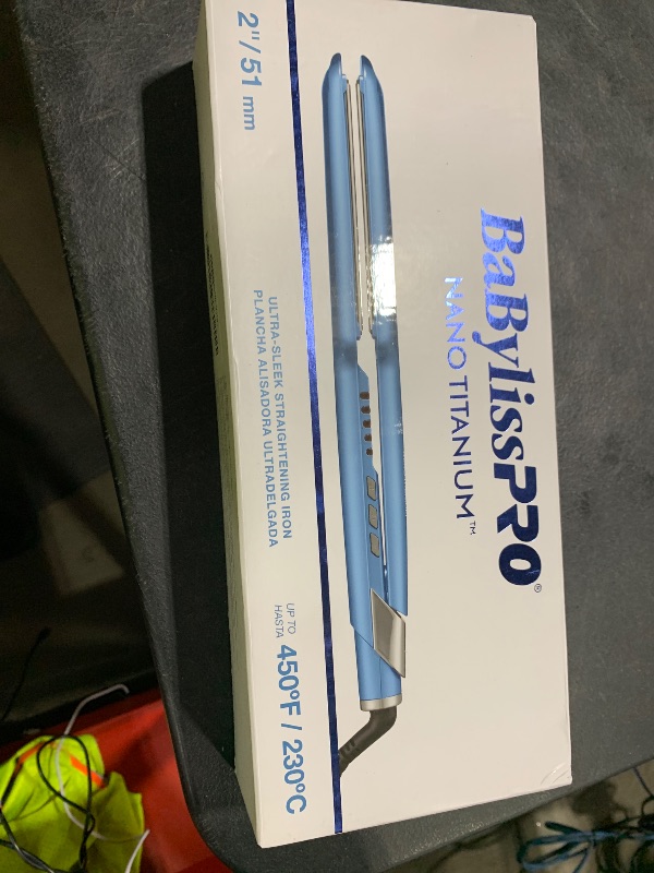 Photo 1 of BaBylissPRO 2" Ultra-Sleek Hair Straightening Iron