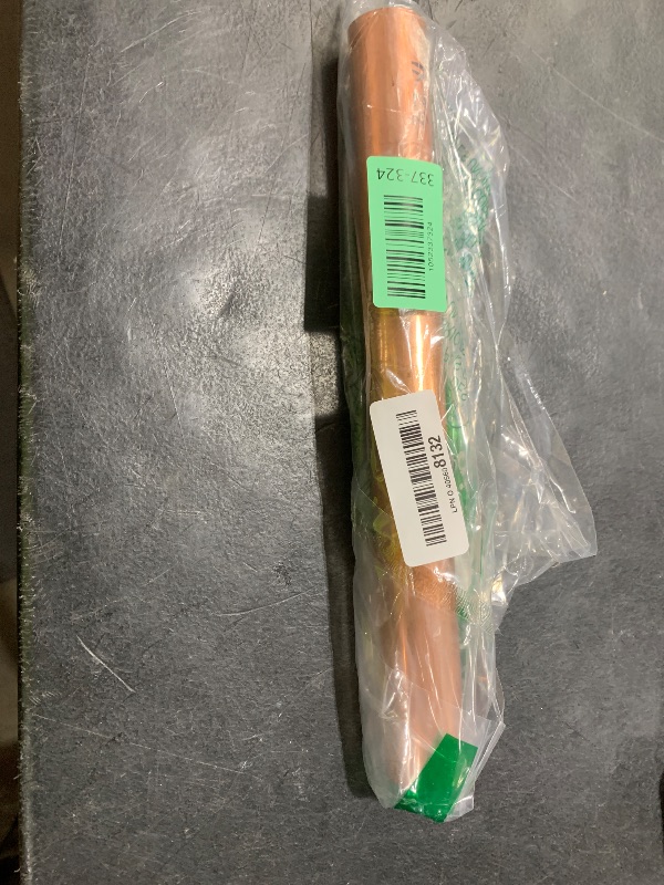 Photo 1 of Tynulox 1-1/4"(32mm) OD 99.9% Copper Tube 1mm Wall × 300mm Length × 1Pcs, Seamless Round Pure Copper Tubing for Refrigerator, Jewellery and Industry