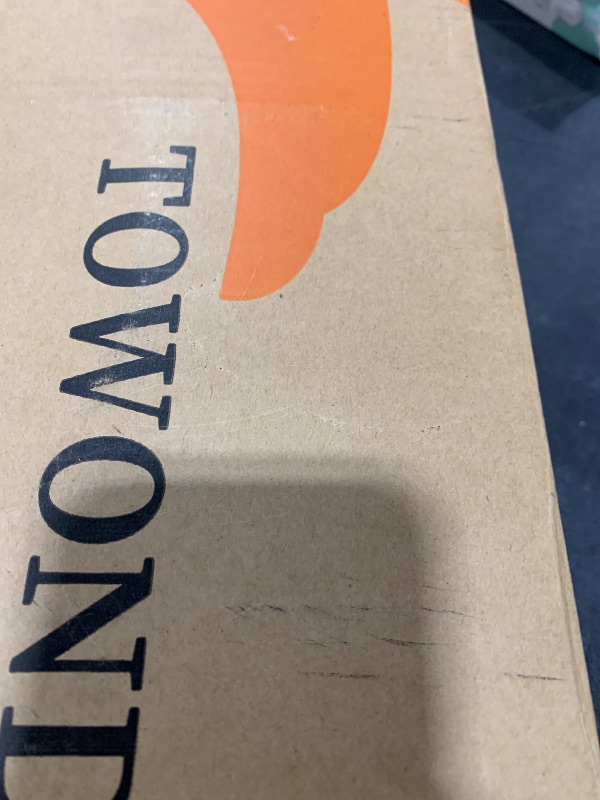 Photo 1 of TOWOND Projector Screen with Stand, 100 inch Outdoor Projector Screen Portable Indoor Projection Screen 16:9 4K Rear Front Movie Screen with Carry Bag for Home Backyard Theater