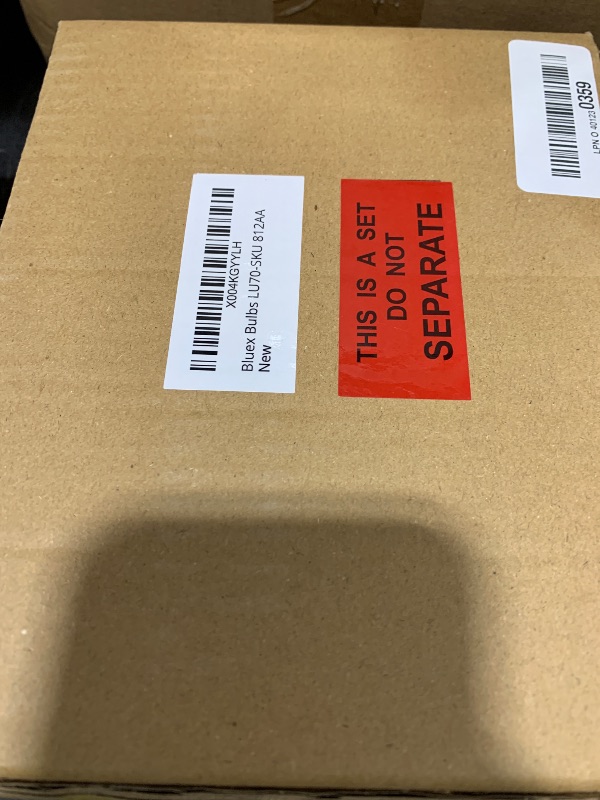 Photo 1 of 3 Pack LU70/MED 70W High Pressure Sodium Light Bulb ED17 Medium Base Clear Bulb (E26 Base) ANSI Code S62 6000 Lumens 2100K 24000 Hours