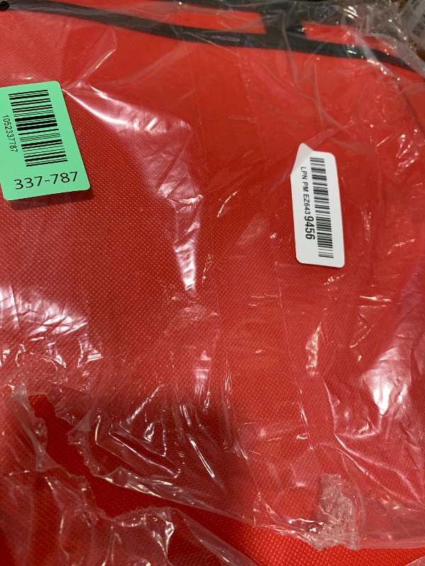 Photo 1 of Bodaon 2-Pack Insulated Food Delivery Bag, XXX-Large Meal Grocery Tote Insulation Bag for Hot and cold Food, Commercial, Large Capacity Reusable Warming Bag, Black + Red