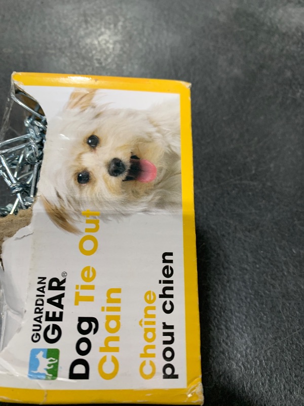 Photo 1 of 10' Small Dog Swivel Chain Tie-Out Boss Pet Products Pet Supplies 53010