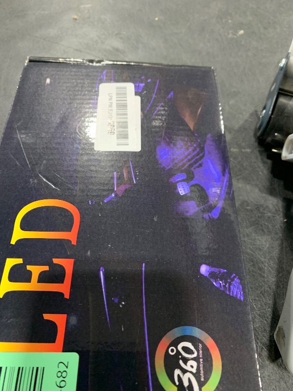 Photo 1 of Interior Car LED Strip Lights APP Control, 5 in 1 RGB 16 Million Colors Ambient Lighting Kit with 236 inches Fiber Optic, Music Mode Inside Car Lighting Decorations