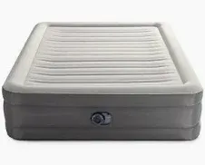 Photo 1 of Ophanie Queen Air Mattress, 18-Inch Elevated Inflatable Bed with Built-in Pump, Puncture-Resistant, Quick Inflation/Deflation, Portable for camping & Guests, Black
