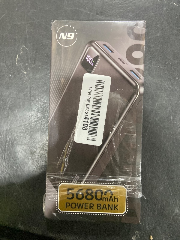 Photo 1 of Moihosso Portable Charger Power Bank 56800mAh Battery Pack-22.5W Fast Charging with USB C & LED Display, 3 Outputs High Capacity Portable Power Bank for iPhone 16/15/14/13 Series, Samsung, iPad etc