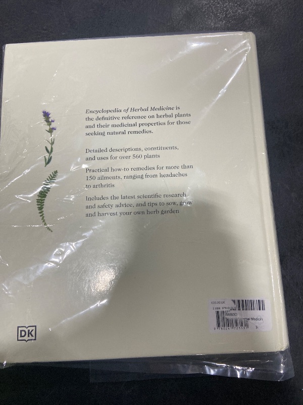 Photo 1 of Encyclopedia of Herbal Medicine New Edition: 560 Herbs and Remedies for Common Ailments Hardcover – August 29, 2023
