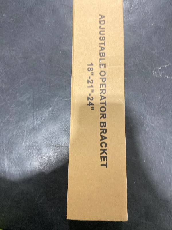 Photo 1 of Magisale Garage Door Parts Bracket Adjustable Reinforcement Bracket, Carbon Steel Zinc Plated
