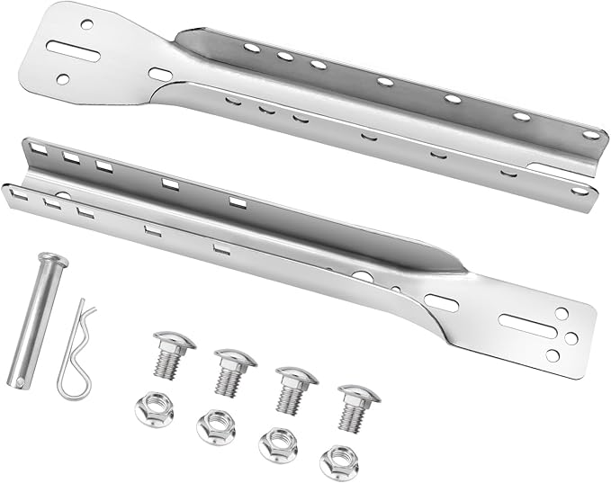 Photo 1 of Magisale Garage Door Parts Bracket Adjustable Reinforcement Bracket, Carbon Steel Zinc Plated