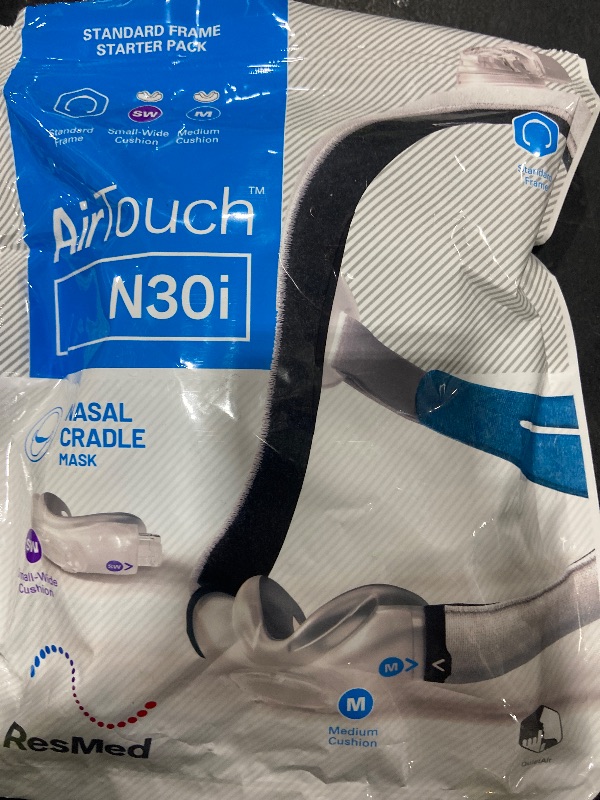 Photo 1 of ResMed AirTouch N30i Frame System (Without Headgear) - Standard Frame/Medium Cushion
