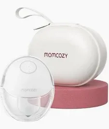 Photo 1 of Momcozy Breast Pump Hands Free Mobile Style | M6, DoubleFit Flange Electric Breast Pump, Elegant Gray 1 Count
