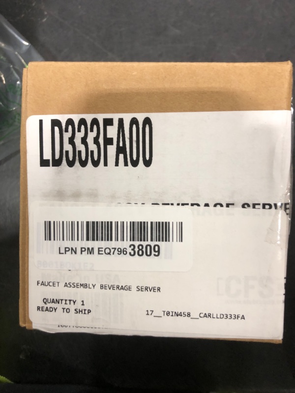 Photo 1 of Carlisle Paddles Faucet Assembly Beverage Server