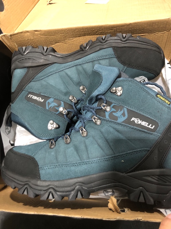 Photo 1 of Foxelli Women’s Hiking Boots - Waterproof Lightweight & Breathable Suede Leather