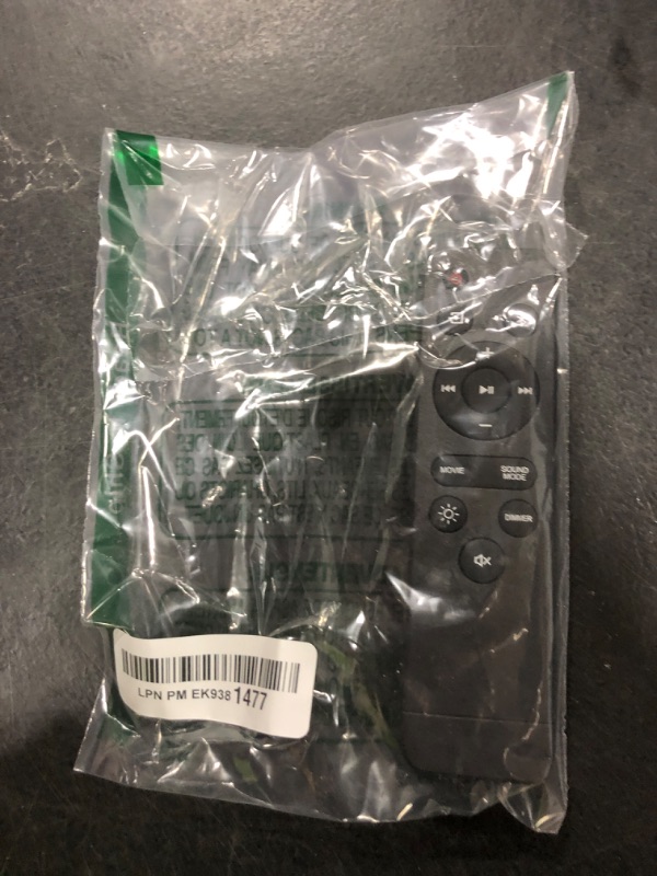 Photo 1 of 100075108 Sound Bar Replace Remote Control Work for Onn 100075108 Soundbar Home Theater