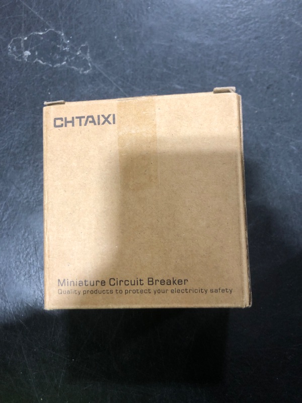 Photo 1 of CHTAIXI 3 Pack 1 Pole Miniature Circuit Breaker, 16 Amp 120V/240V AC DIN Rail Mount Circuit Breaker, Thermal Magnetic Trip MCB C16