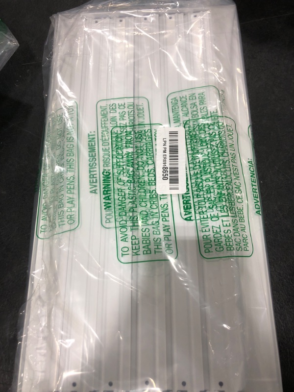 Photo 1 of 14"w X 6"h Adjustable AIR Supply Diffuser - HVAC Vent Cover Sidewall or Ceiling - Grille Register - High Airflow - White [Outer Dimensions: 15.75"w X 7.75"h]