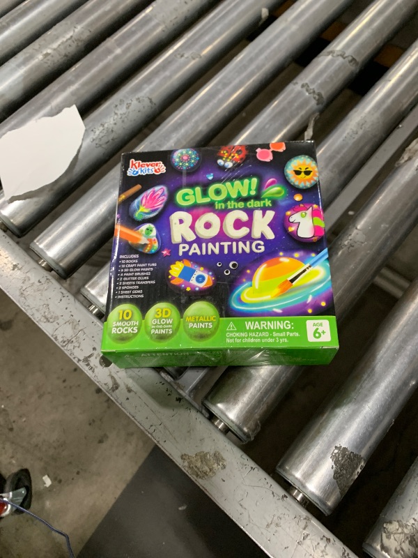 Photo 1 of Rock Painting Kit- Glow in The Dark Rock Kit, Arts and Crafts for Kids Ages 6-12, Art Supplies Toy, Kids Craft Paint Kits, Arts & Crafts for Boys Girls Birthday Party Gift Toy