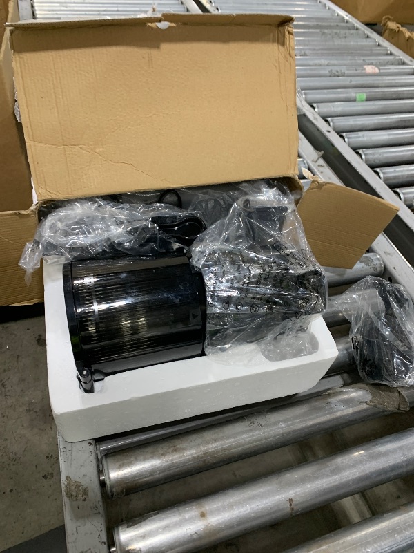 Photo 1 of Juicer Machines with 5.4" Large Feed Chute, 400W Cold Press Juicer for Whole Vegetables and Fruits, Slow Masticating juicer Easy to Clean Juice Extractor Machine High Juice Yield(Titanium Gray)