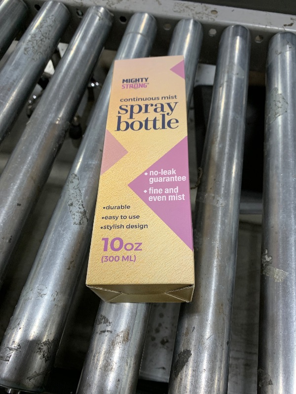 Photo 1 of 10 OZ Continuous Spray Bottles - Ultra Fine Mist Sprayer | Water Spray Bottle For Hair Stuff, Mister Spray Bottle For Plants Mister | Hair Spray Bottles For Hairstyling, Cleaning, Salons